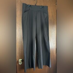 The Limited sz4 chocolate brown wide leg trousers with front and back pockets